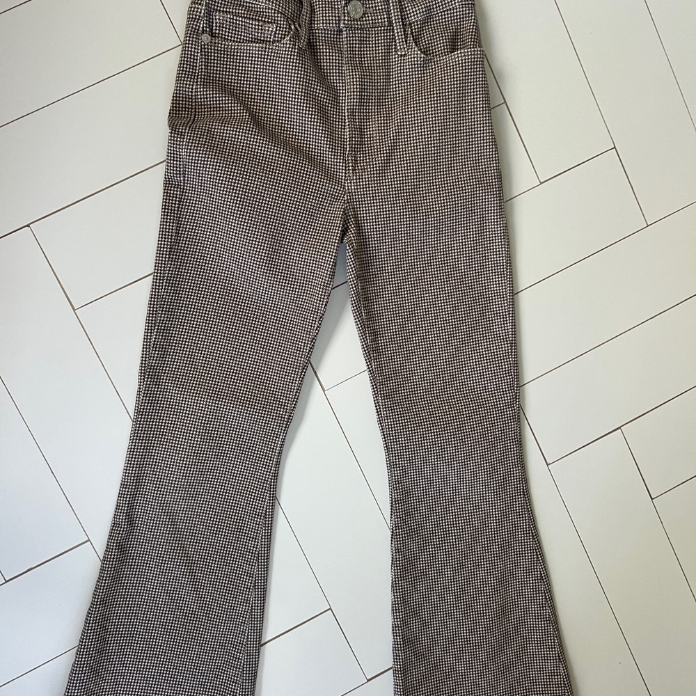 Frame Houndstooth Jeans